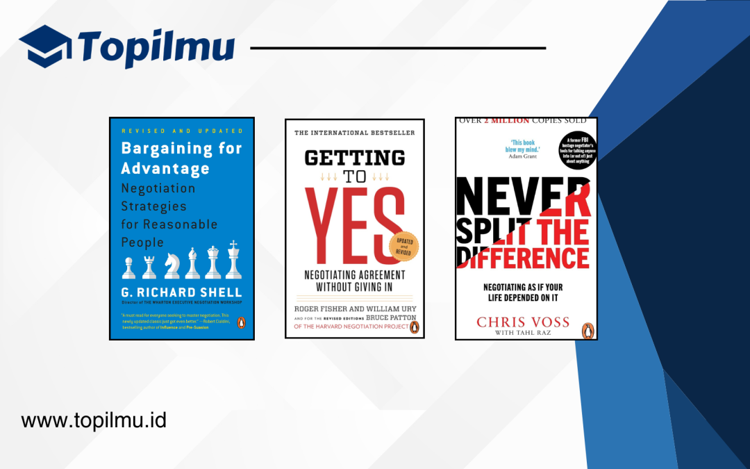 3 Buku Wajib untuk Belajar Seni Negosiasi
